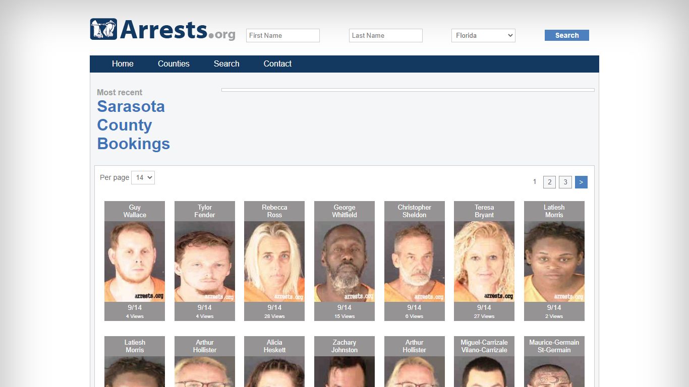 Sarasota County Arrests and Inmate Search